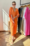 šaty oranž.lesk