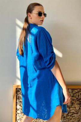 šaty modré