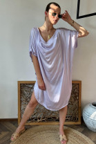 šaty lesk fialové
