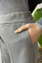Nohavice Dario sivé