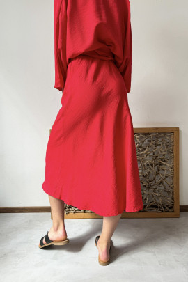 sukňa červená
